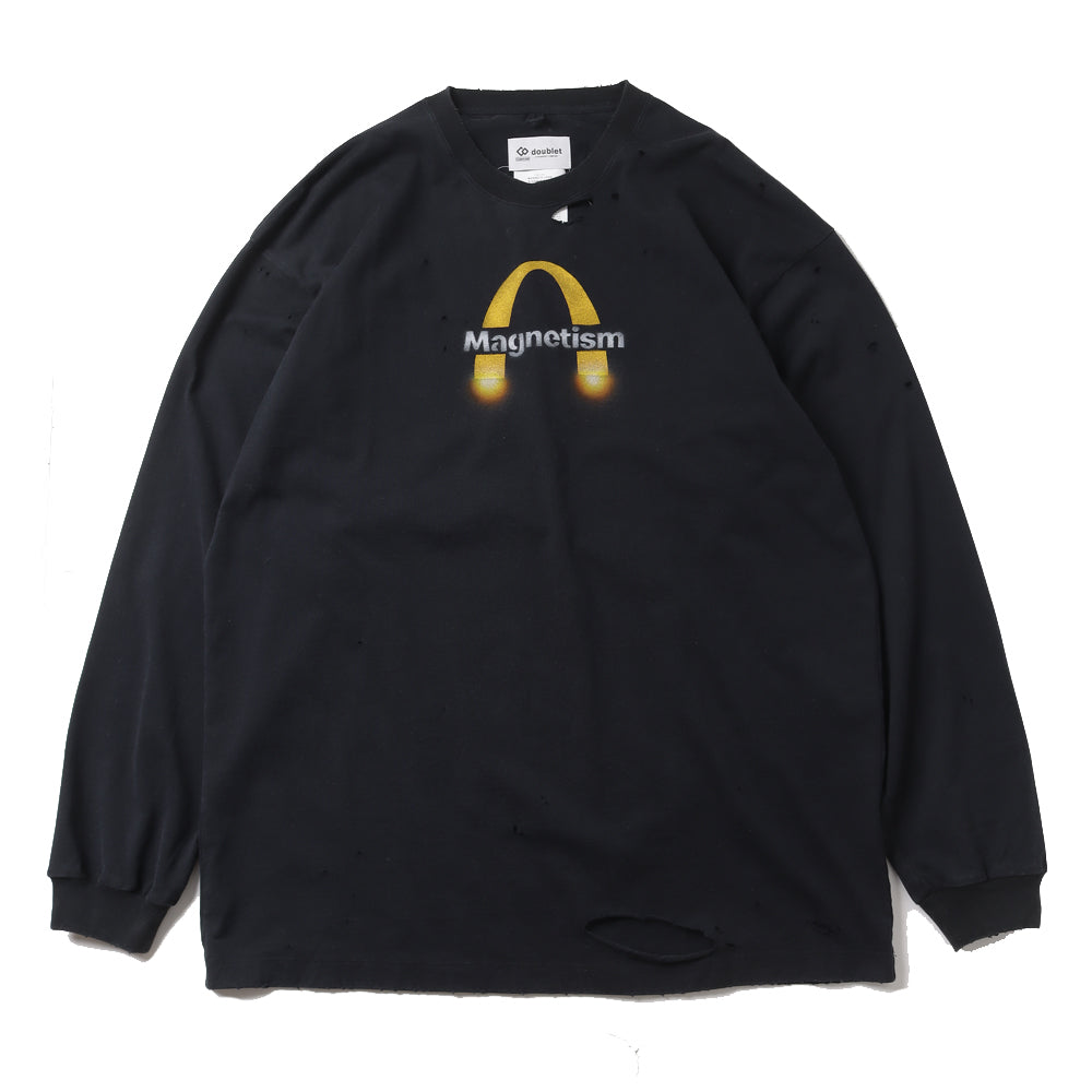 doublet(ﾀﾞﾌﾞﾚｯﾄ) MAGNETIC LONG SLEEVE T-SHIRT (24AW35CS338) | doublet / Tシャツ  (MEN) | doublet正規取扱店DIVERSE