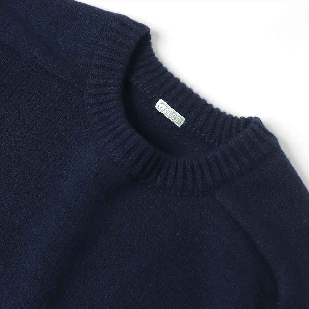 A.PRESSE (ア プレッセ) Pullover Sweater 23AAP-03-02H (23AAP-03-02H