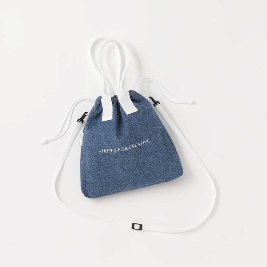 SFC SMALL SHOULDER DENIM BAG