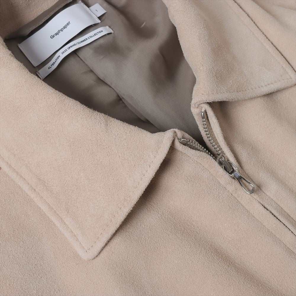 Goat Suede Blouson