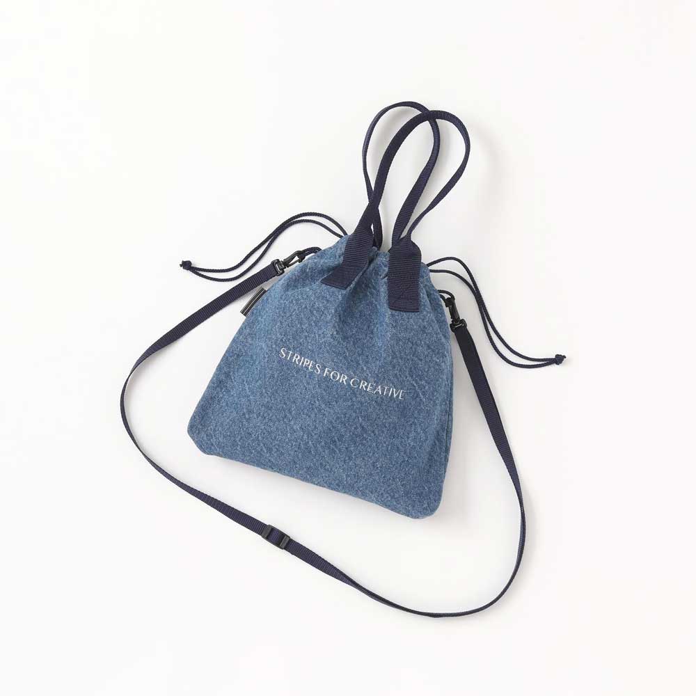 SFC SMALL SHOULDER DENIM BAG