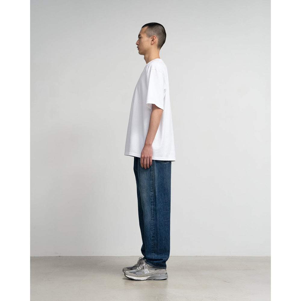 Graphpaper) Selvage Denim Five Pocket Tapered Pants(DK.FADE)  (GU241-40183DB) | Graphpaper / パンツ (MEN) | Graphpaper正規取扱店DIVERSE