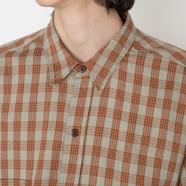 nanamica(ナナミカ) Cotton Silk Deck Shirt SUGF356 (SUGF356