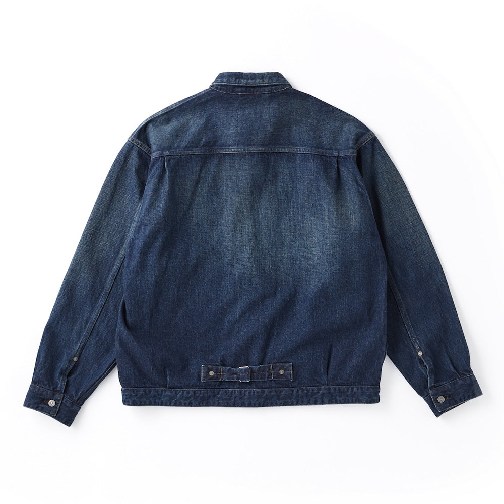 RIVETED ONE POCKET JEAN JACKET