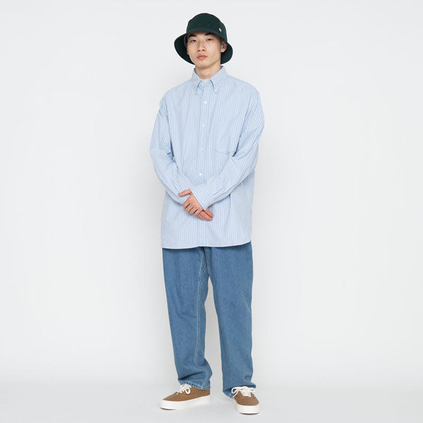 nanamica (ナナミカ) Button Down Stripe Wind Shirt SUGF352 (SUGF352 