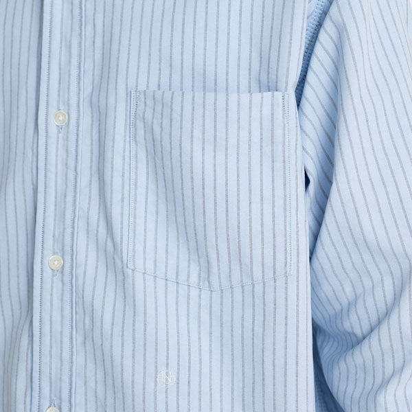 nanamica (ナナミカ) Button Down Stripe Wind Shirt SUGF352 (SUGF352 