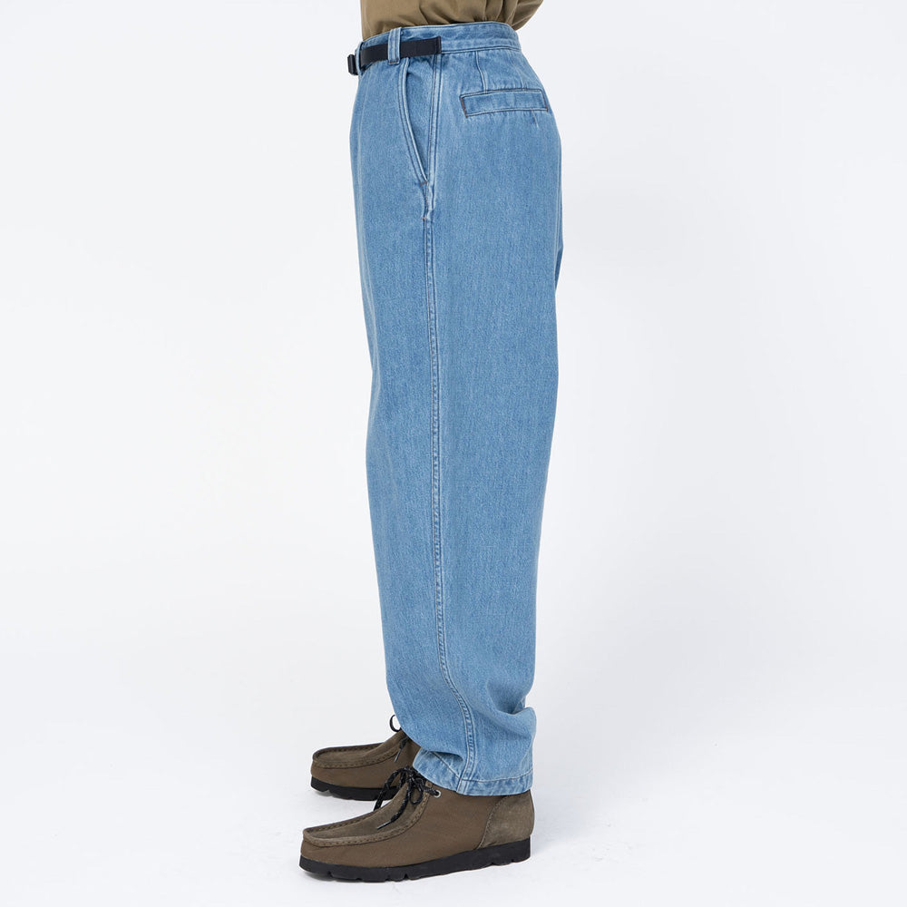 Denim Wide Tapered Field Pants