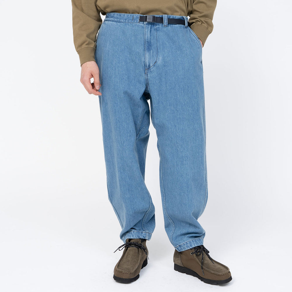 Denim Wide Tapered Field Pants