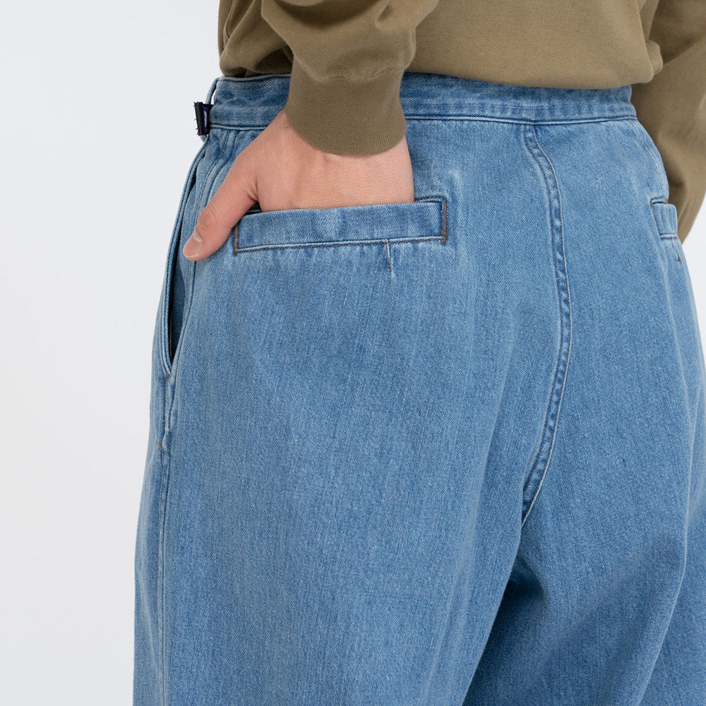 Denim Wide Tapered Field Pants