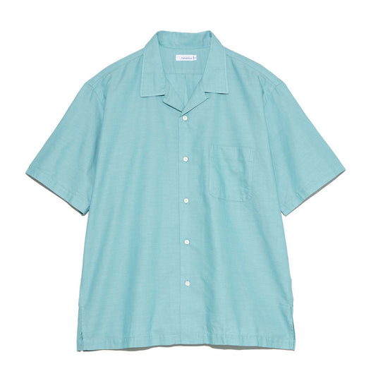 Open Collar Panama S/S Shirt