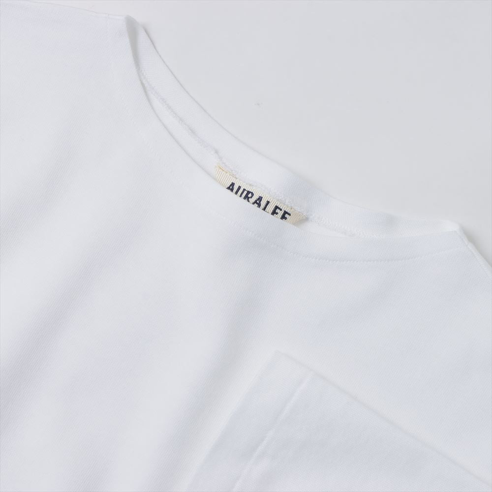 LUSTER PLATING BOAT NECK TEE