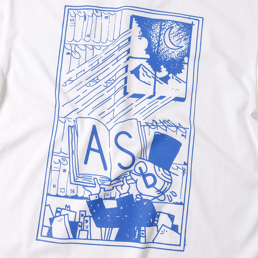 AS×FS CORPORATE S/S TEE “COMIC”