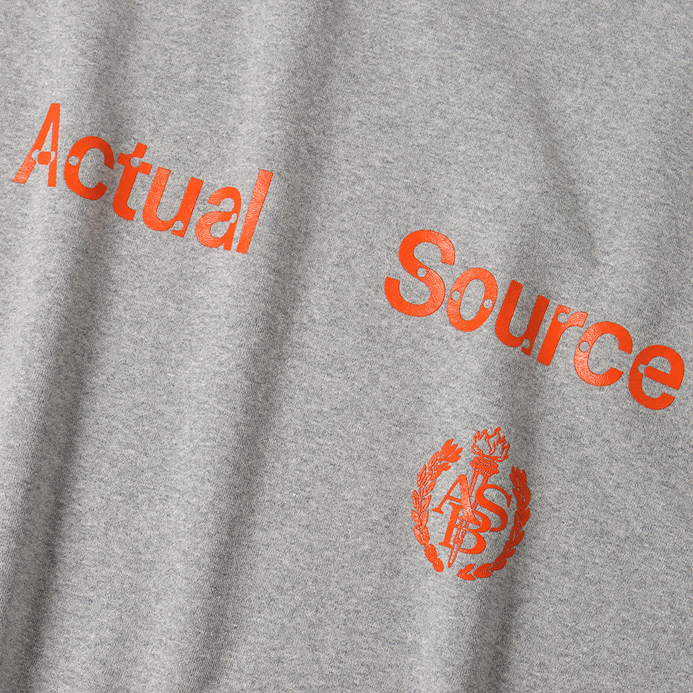 AS×FS LIGHT OZ CREW NECK SWEAT “COLLEGE”