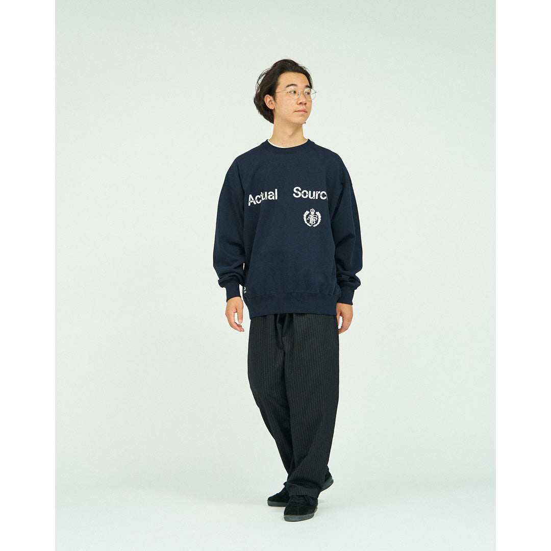 AS×FS LIGHT OZ CREW NECK SWEAT “COLLEGE”