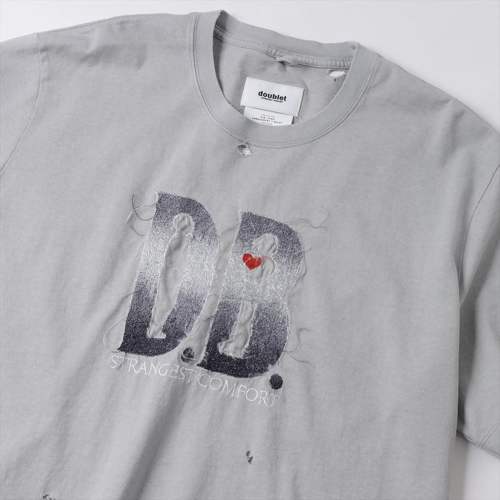 doublet(ダブレット)D.B. LOGO EMBROIDERY T-SHIRT (24SS27CS308 