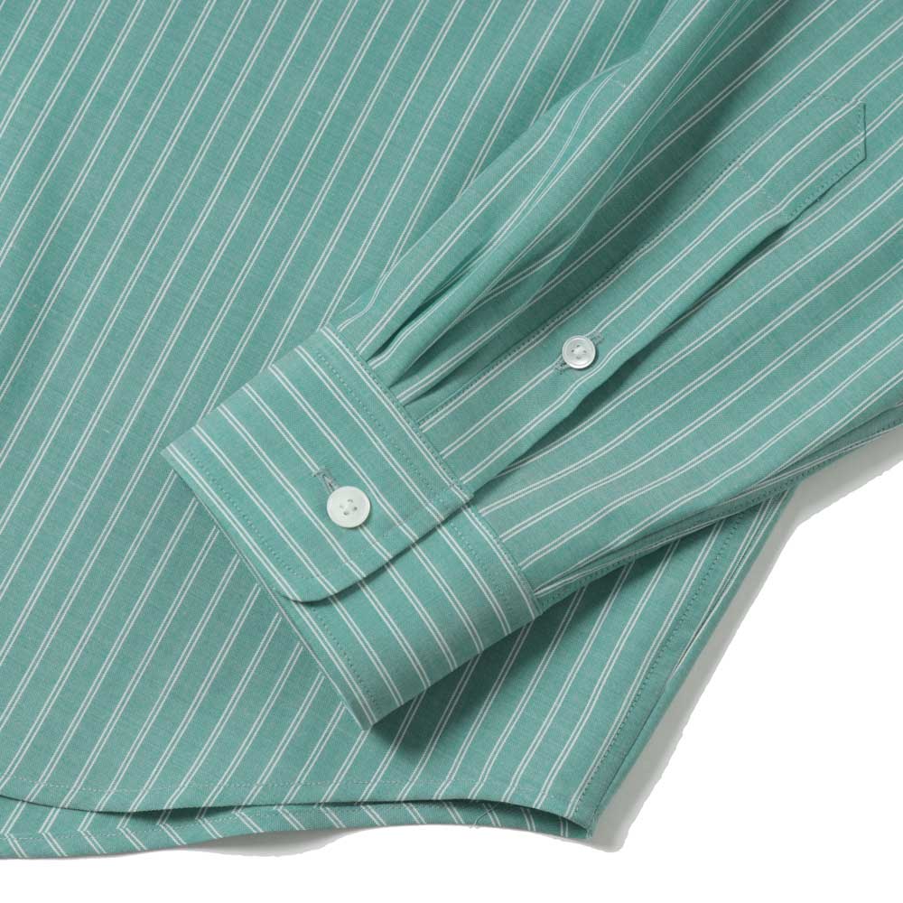 SUPER FINE WOOL STRIPE SHIRT