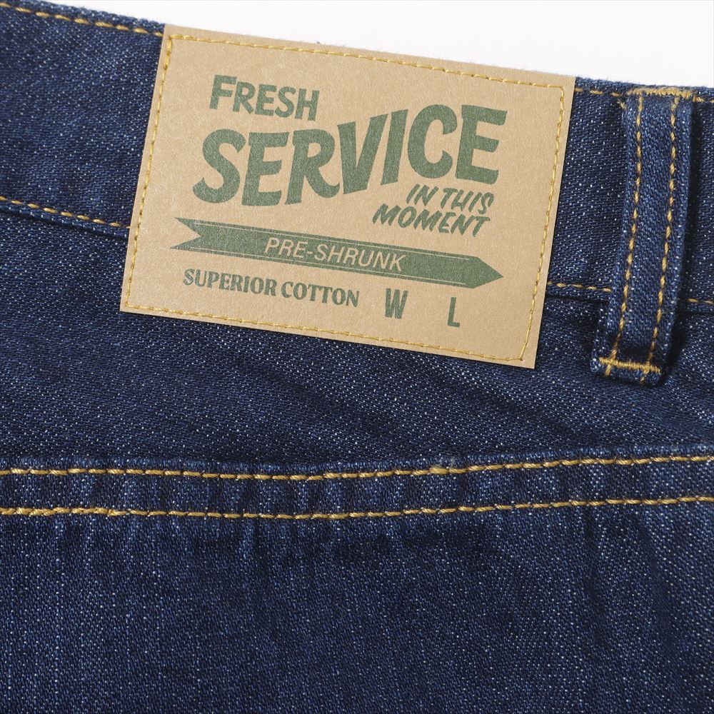 CORPORATE DENIM FIVE POCKET PANTS(ONE WASH)