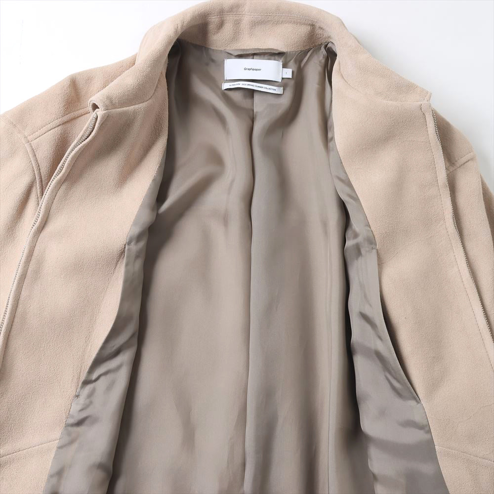 Goat Suede Blouson