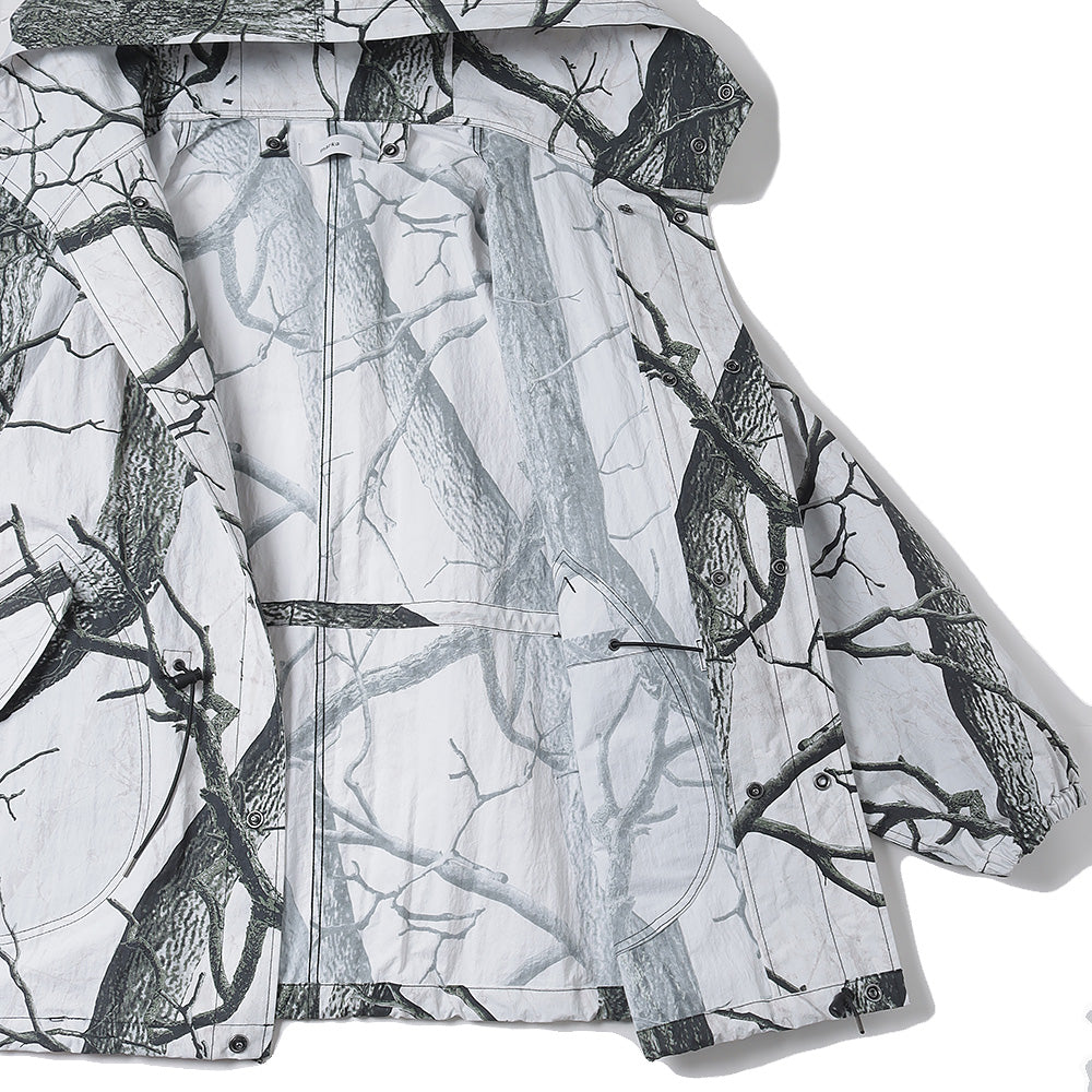 SNOW PARKA RECYCLE NYLON TUSSER (REAL TREE CAMO)