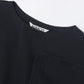 LUSTER PLATING BOAT NECK TEE