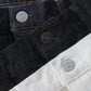 5P Zipper Front Denim Pants