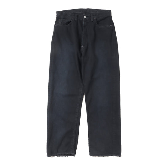 No.37 Washed Wide Denim Pants