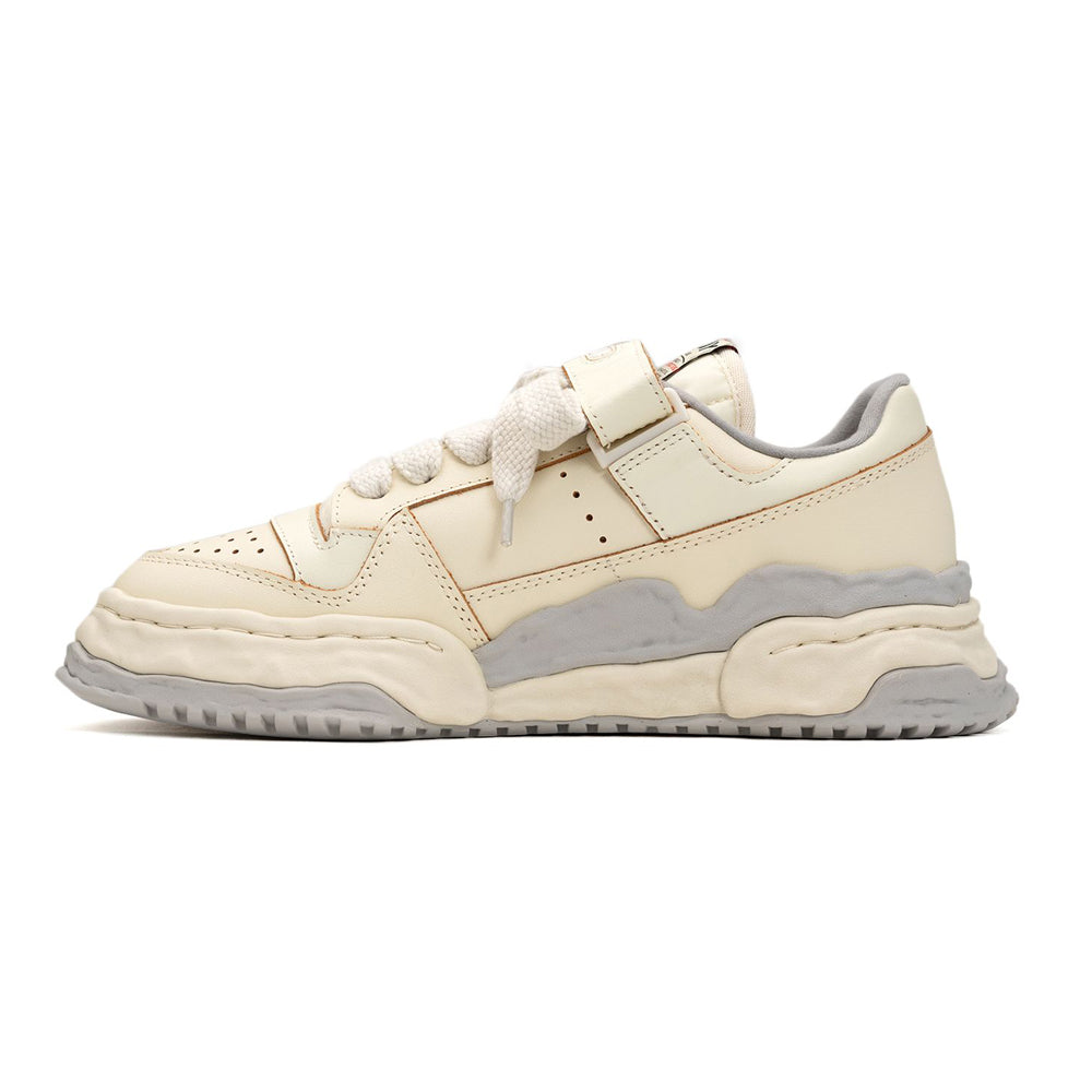 (KEITH) OG Sole Leather Low-top Sneaker WHITE