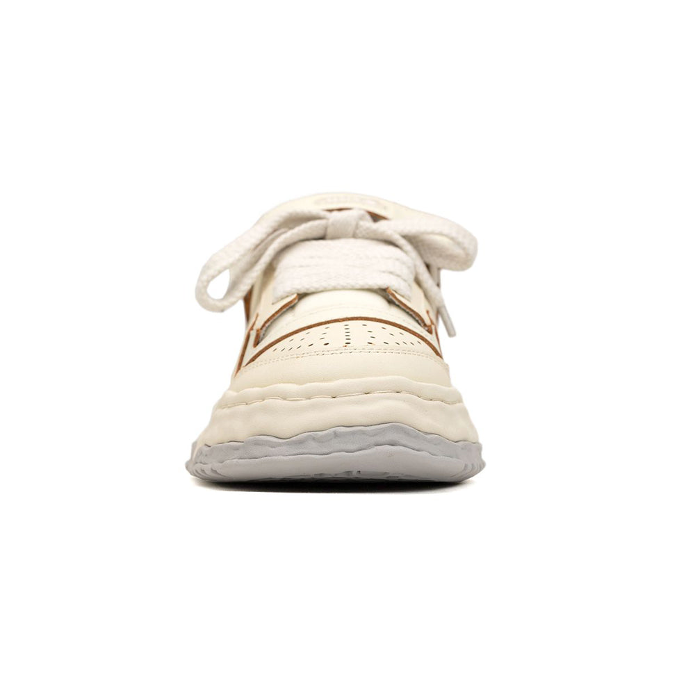 (KEITH) OG Sole Leather Low-top Sneaker WHITE