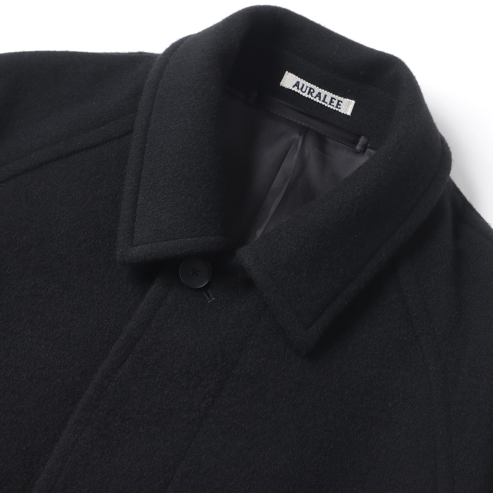 AURALEE(オーラリー)】CASHMERE WOOL MOSSER SOUTIEN COLLAR COAT