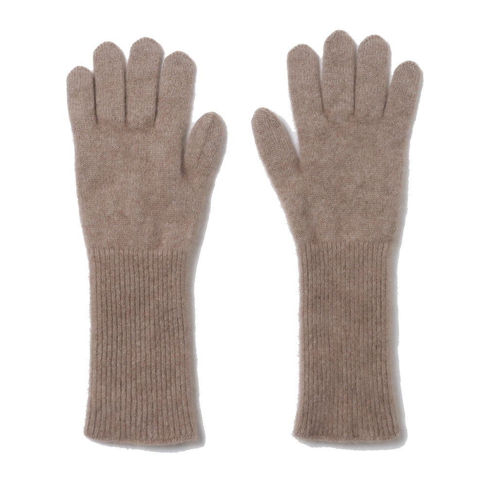 AURALEE(オーラリー)】BABY CASHMERE KNIT LONG GLOVES (A23AG12BC-M