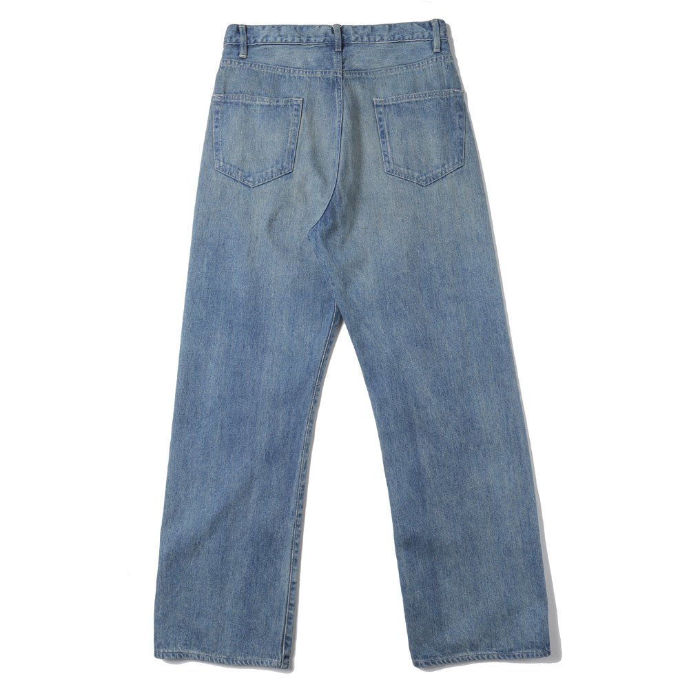 AURALEE(オーラリー)】 SELVEDGE FADED LIGHT DENIM PANTS (A23AP02DE