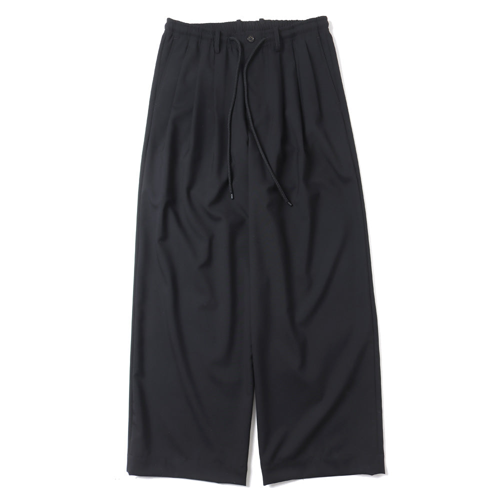 TRIPLE PLEATED EASY TROUSERS ORGANIC WOOL 2/80 TROPICAL (A24A-14PT02C) |  MARKAWARE / パンツ (MEN) | MARKAWARE正規取扱店DIVERSE