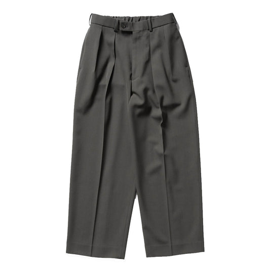 DOUBLE PLEATED TROUSERS ORGANIC WOOL SURVIVAL CLOTH