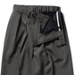 DOUBLE PLEATED TROUSERS ORGANIC WOOL SURVIVAL CLOTH