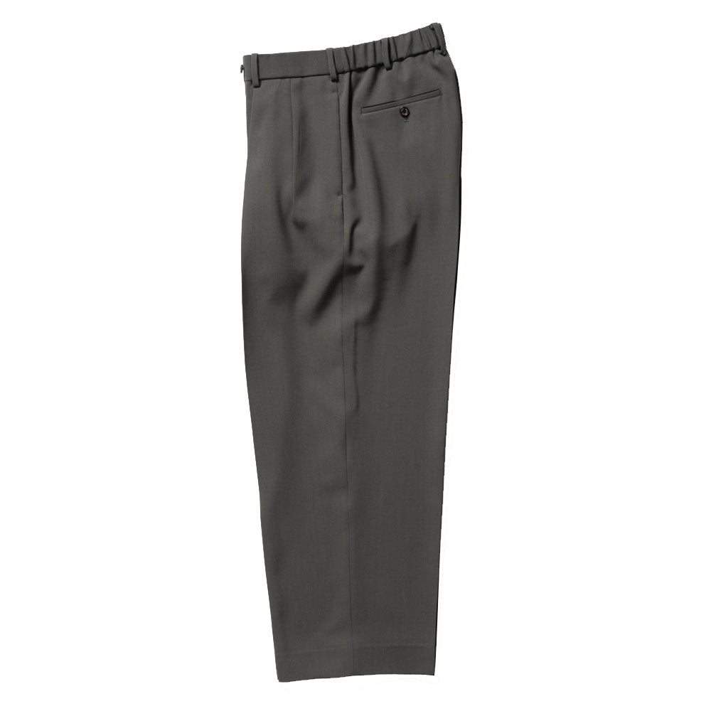 DOUBLE PLEATED TROUSERS ORGANIC WOOL SURVIVAL CLOTH