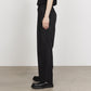 CLASSIC FIT DOUBLE PLEATED TROUSERS ORGANIC VOILE YARN TWILL