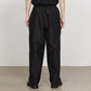 WIDE TRACK PANTS BRATAC SILK x ORGANIC WOOL TAFFETA