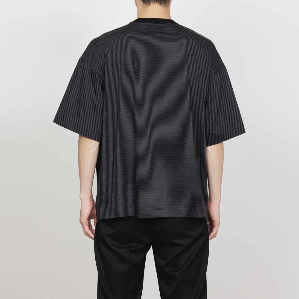 COMFORT FIT Tee ORGANIC SUPIMA BORDER