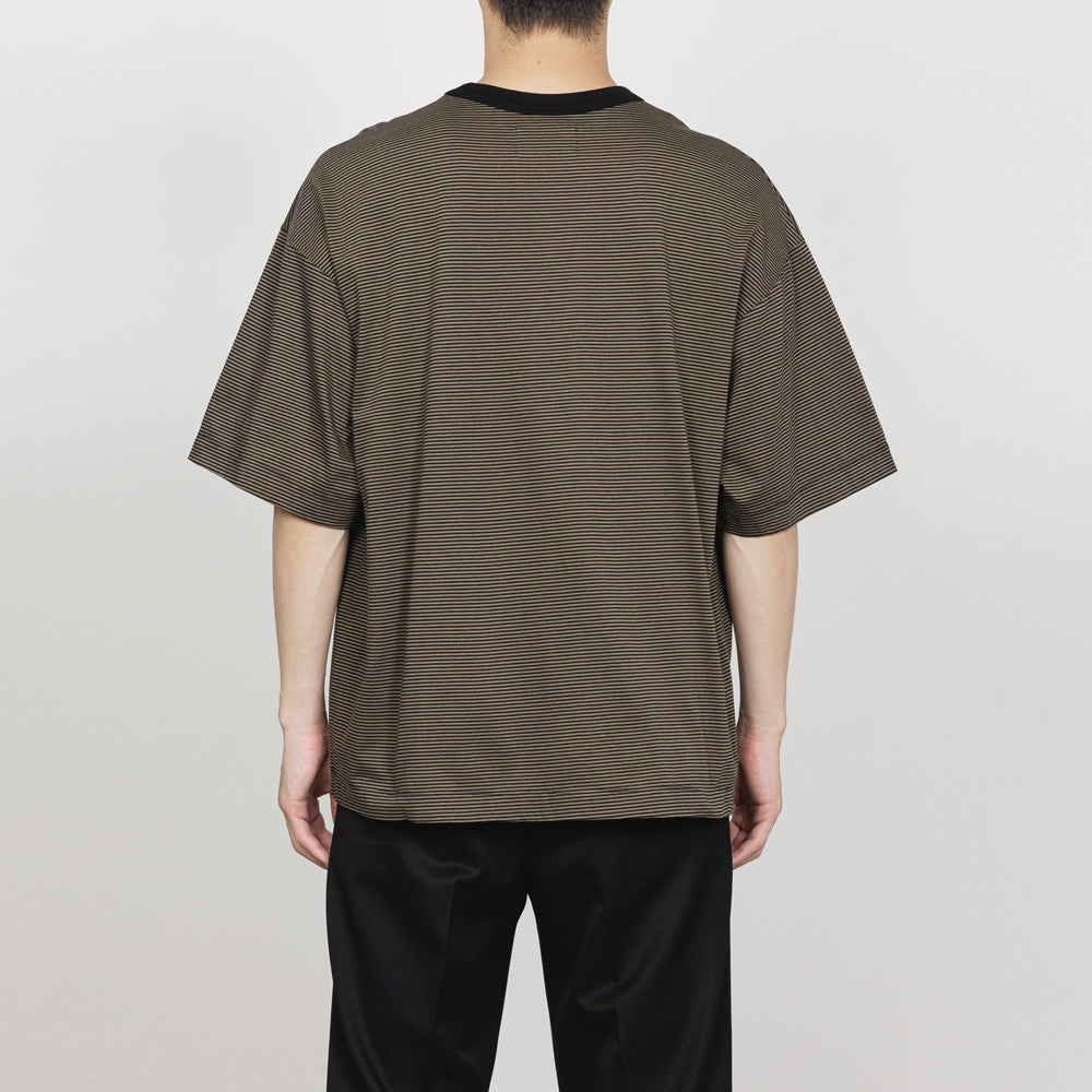 COMFORT FIT Tee ORGANIC SUPIMA BORDER