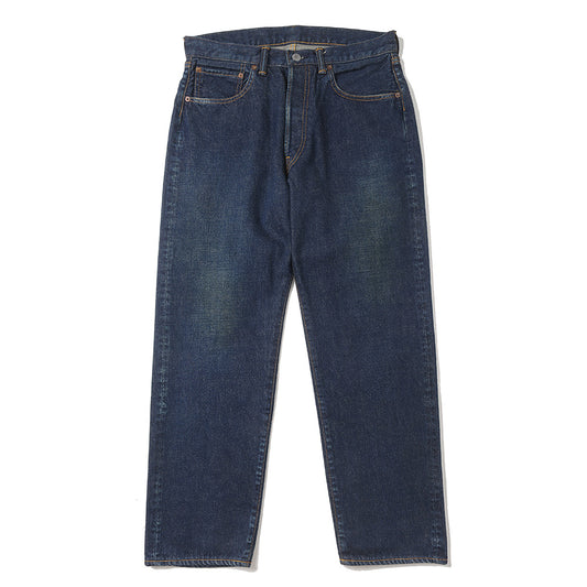 Washed Denim Pants E (INDIGO)