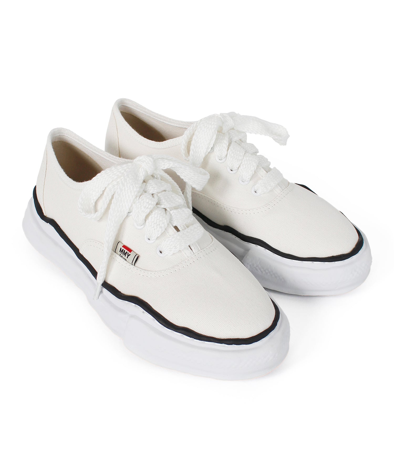 BAKER) OG Sole Canvas Low-top Sneaker (A02FW704-WHITE) | Maison