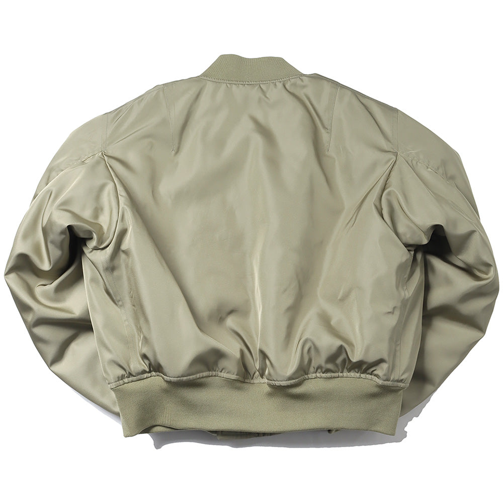 HIGH DENSITY SILK TWILL FLIGHT BLOUSON