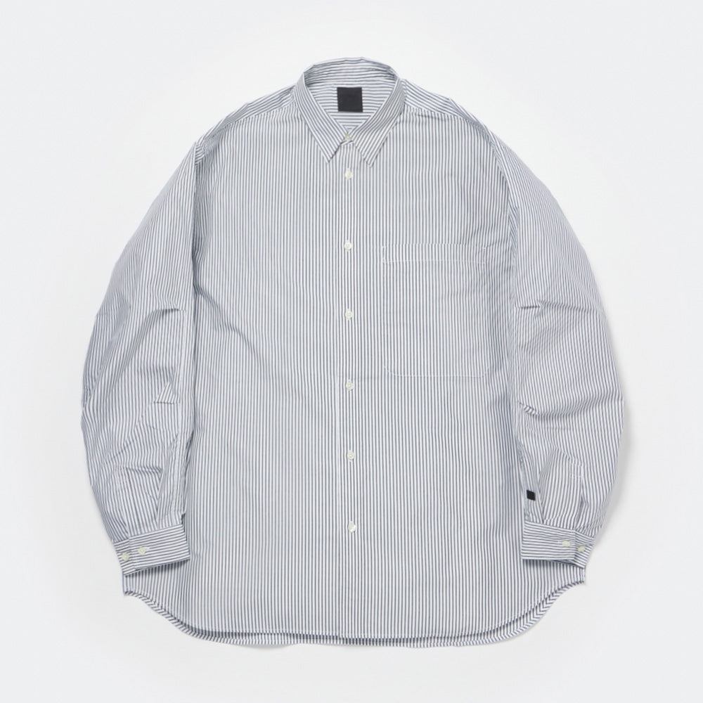 TECH REGULAR COLLAR SHIRT L/S STRIPE