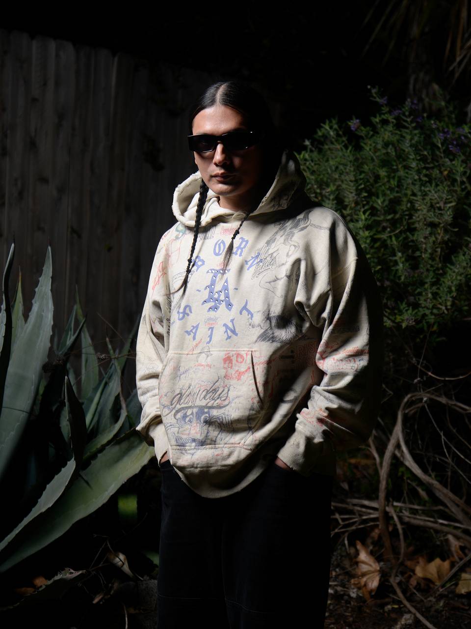 SAINT Mxxxxxx) BR_HOODIE/LA (SM-YS8-0000-C11) | Saint Mxxxxxx 