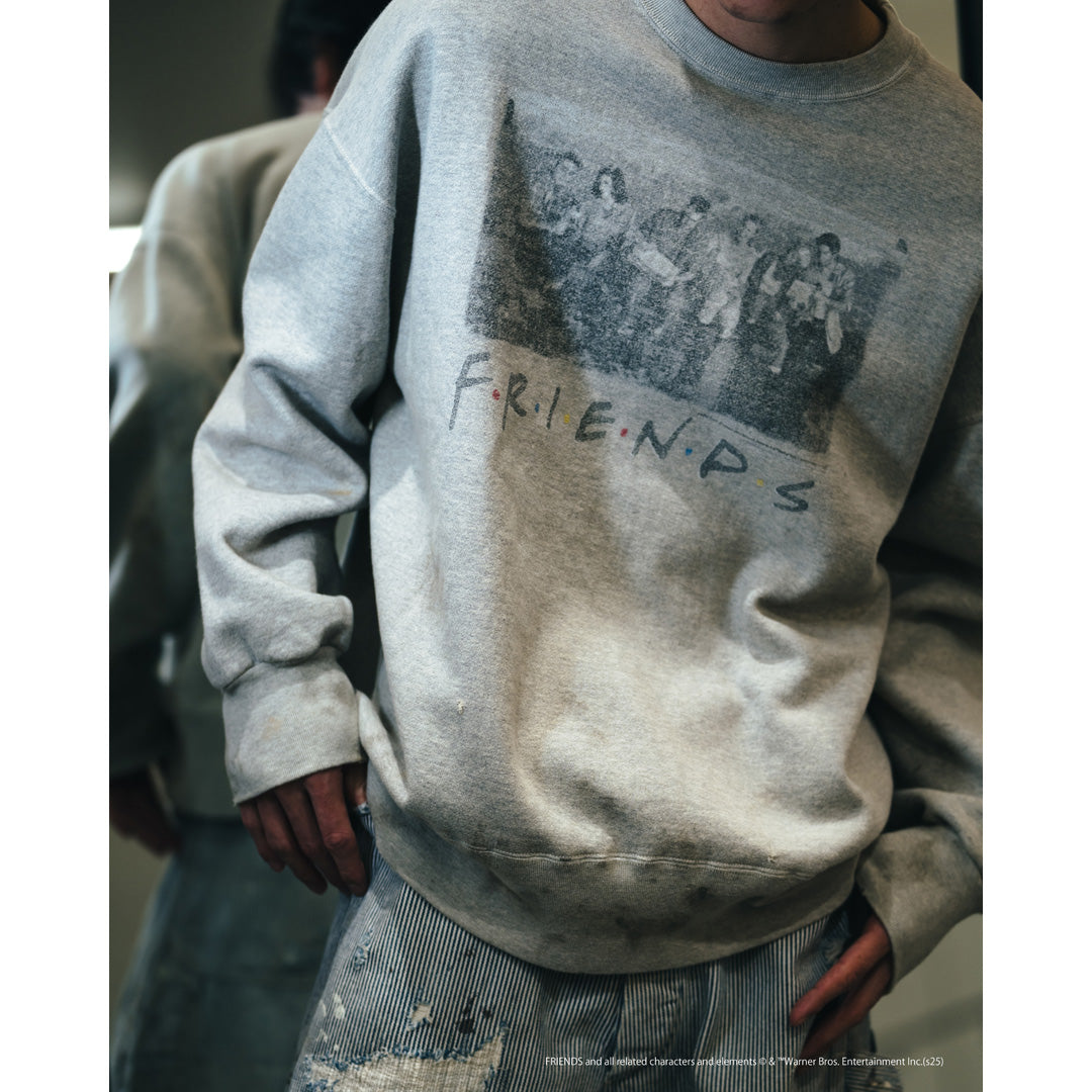 SAINT Mxxxxxx × FRIENDS CREW NECK SWEAT FRIENDS