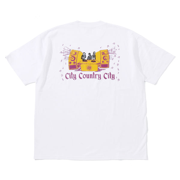 CITY COUNTRY CITY (シティーカントリーシティー) COTTON T-SHIRT CITY