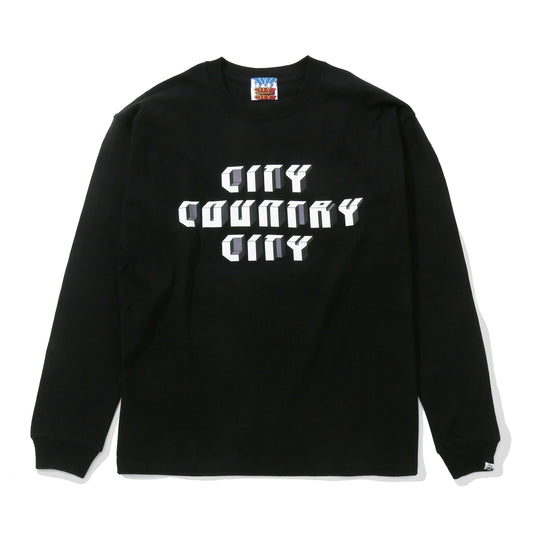 COTTON L/S T-SHIRT SOUND CITY COUNTRY CITY