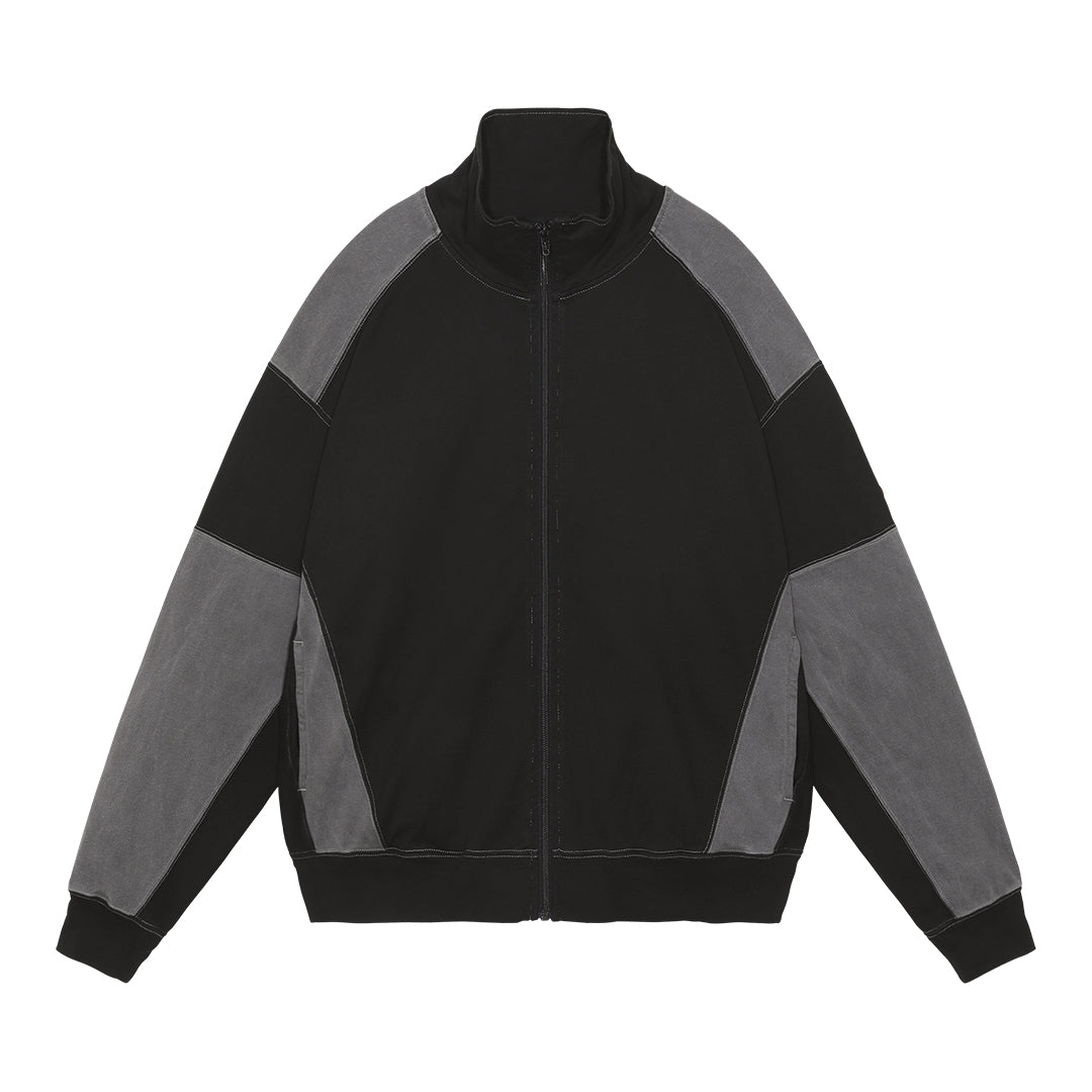 OVERDYE PANELED LIGHT ZIP