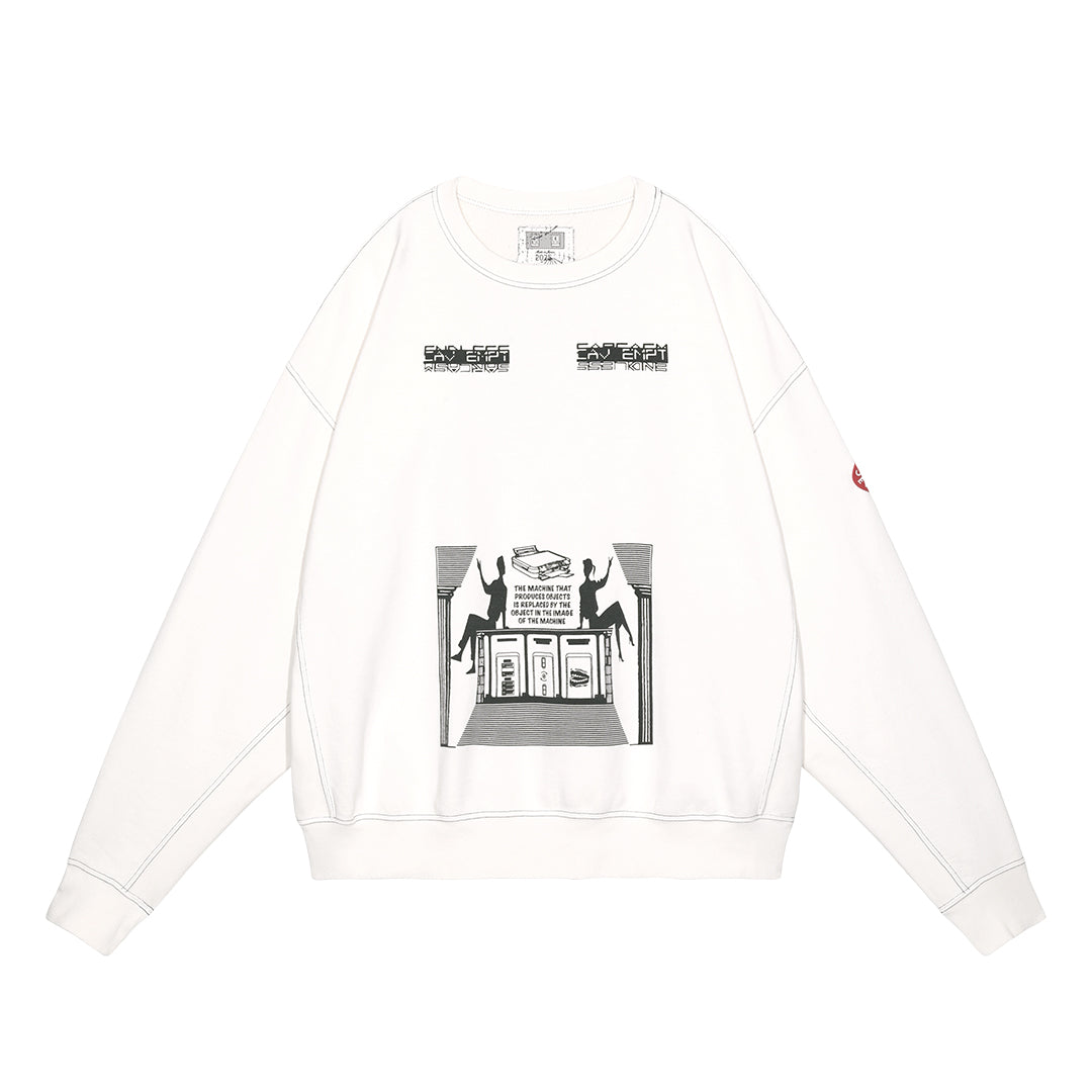 OVERDYE MD MACHINES CREW NECK