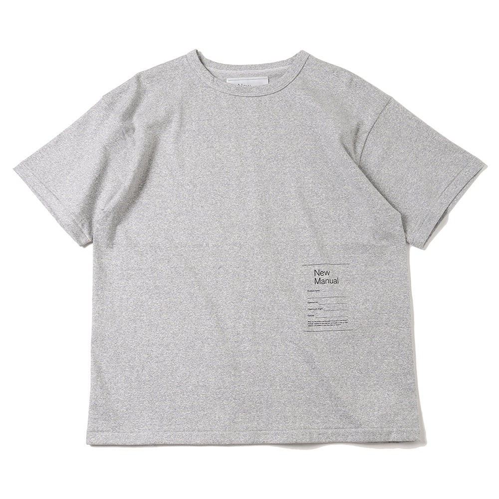 New Manual×KAPTAIN SUNSHINE Collaboration Crew Neck T-Shirts